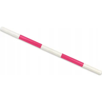 Hobby horsing Tyč k překážce pro Hobby Horse Super Hobby Horse 120 cm bílo-růžová