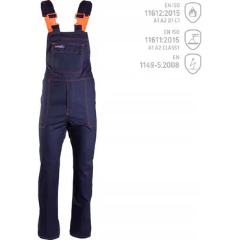 Pracovní obuv Dlouhé pracovní kalhoty Profflam Antistatic vel. 29