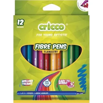 Školní Fixy , fixy fixy jemné psaní, barevné popisovače Cricco 12 ks