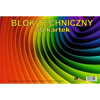 SDM Technický blok bílý A4