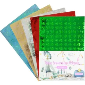 Barevný papír Ozdobný papír A4 Penword 5 listů