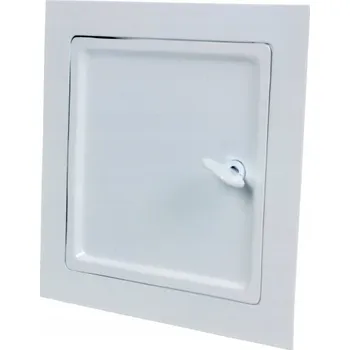 Revizní dvířka KOMÍNOVÁ DVÍŘKA PREMIUM 140 x 140 mm BÍLÁ