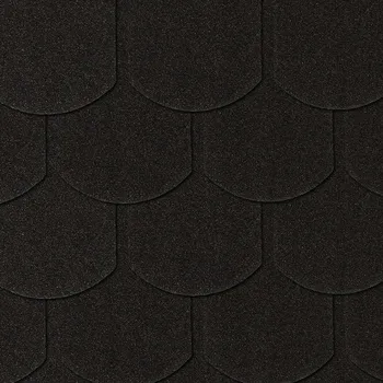 asfaltová šindel ASFALTOVÝ ŠINDEL KAPRAŘSKÝ GRAFIT 1 KS = 0,16 M2, 1 OPK. = 3,85 M2
