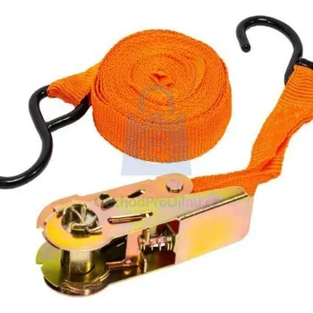 Upínací popruh Pás s háky upínací, STAVTOOL 25 x 5000 mm, balení 1 ks