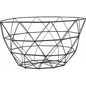 Obraz Kovový koš na ovoce černý