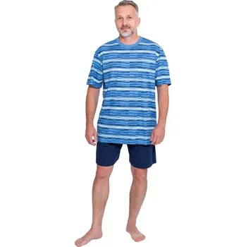 Pánské pyžamo Pánské pyžamo ZAKRS PKR Modrá L