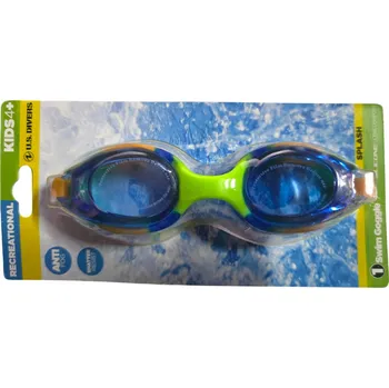 Plavecké brýle PLAVECKÉ BRÝLE / BRÝLE DO VODY PRO DĚTI OD 4 LET U.S. DIVERS GRN BLU