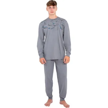 Pánské pyžamo Pánské pyžamo ZIGR PDRL Šedá XXXL