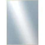 Zrcadlo DANTIK nástěnné obdélníkové, kovový rám, 500 x 700 mm