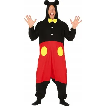 Karnevalový kostým KOSTÝM VELKÁ ČERNÁ MYŠ MYŠKA KOMBINEZON L