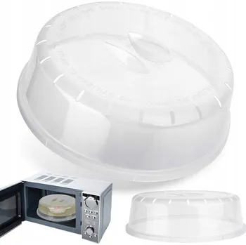 Nádobí do mikrovlnné trouby Víko Vilde Kulaté Průhledné 24 cm Do Mikrovlnné Trouby