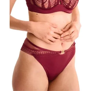 Kalhotky Dámské kalhotky Lisca ADVENTURE 12382 vínová L