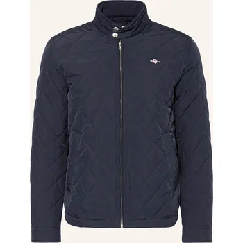 Gant Pánská Prošívaná Bunda, tmavě modrá, 56