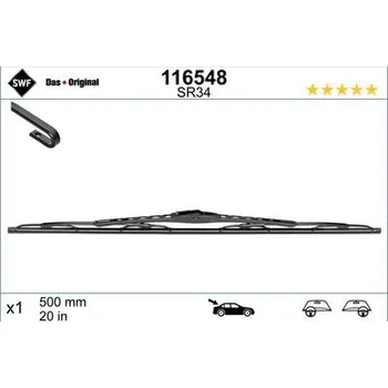 Auto-moto List stěrače SWF 116548