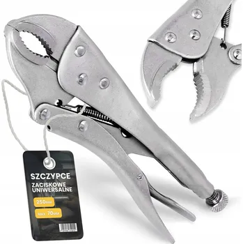 Kleště SVĚRKY S ČELISTMI 250 mm Kleště MORSEOVKA Samosvorné Svářečské Ocelové KLÍČ R0
