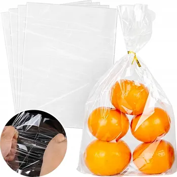 Sáček na potraviny Celofánové sáčky Fóliové lesklé OPP 100 ks 20x30 cm