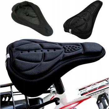 Sedlo na kolo Sedlo Rallex POTAH GELOVÁ VLOŽKA NA SEDLO POLŠTÁŘ 3D 170 mm