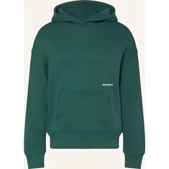 Pánská mikina About:Blank Pánská Mikina S Kapucí, zelená / bílá, L