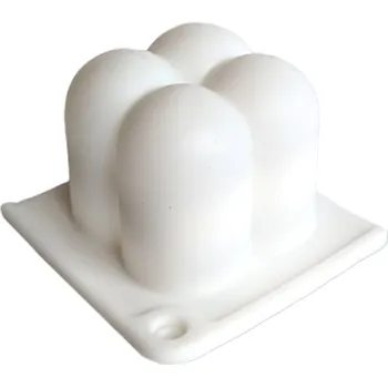 Výroba svíčky Silikonová forma na svíčky, vosk, mýdla – KOSTKA bublinková mini (bubble)