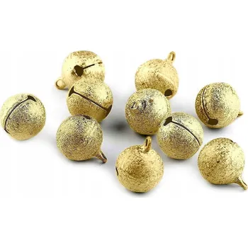 Obraz Kovové zvonečky fi20 mm GLITR, 5 ks