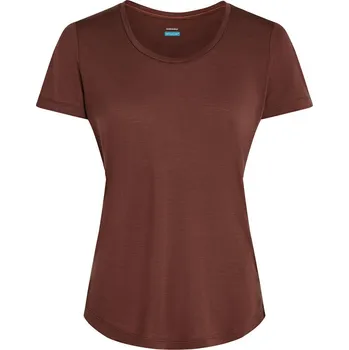 Dámské tričko Dámské tričko Icebreaker Merino 125 Cool-Lite Sphere III SS Scoop Carob M