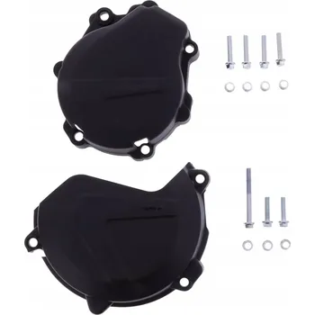 Sada krytů spojky a zapalování Polisport černá