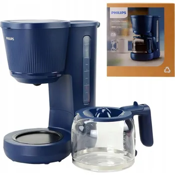 Kávovar Překapávací kávovar Philips HD7411/70 1,25 l, 1080 W, modrý