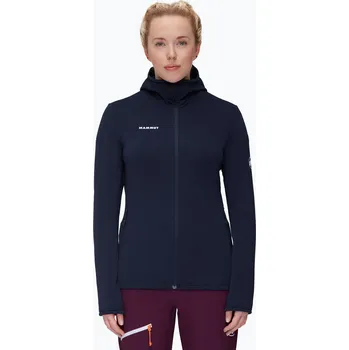 Dámská mikina Mammut dámská trekingová mikina Aconcagua Light ML s kapucí tmavě modrá