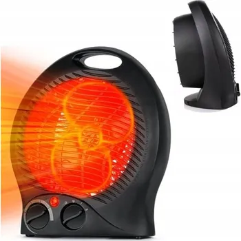Přímotop TEPLOVZDUŠNÝ VENTILÁTOR ÚSPORNÝ S TERMOSTATEM VÝKON 2000 W 3 ÚROVNĚ NASTAVENÍ