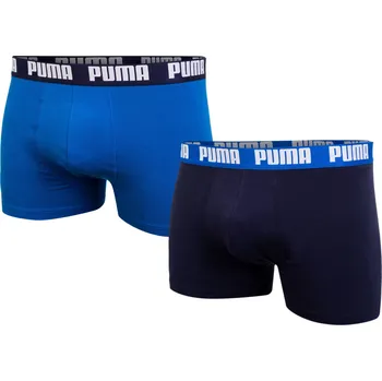 Boxerky PUMA BOXERKY PÁNSKÉ 2 KUSY NAVY/BLUE 888869 60 Velikost: XL