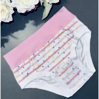 Dívčí kalhotky ALVADA B9600 bianco 11/12 (Velikost 140)