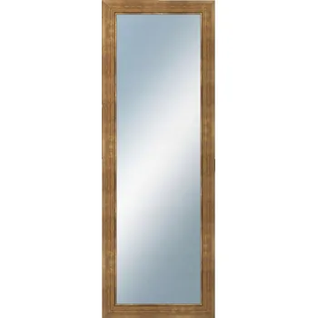 Zrcadlo Zrcadlo DANTIK nástěnné obdélníkové rám dřevo 500 x 1400 mm