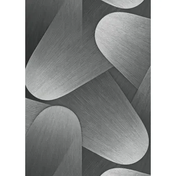 Tapeta DIMEX | Vliesová tapeta na zeď WPE-902303 | 0,53 x 10,05 m | šedá, metalická + Šedá, metalická vliesová tapeta na stěnu WPE902303 v rozměru 0,53 x 10,05 m