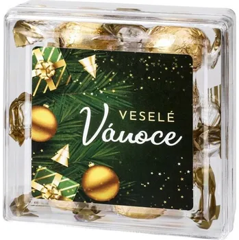 Bonboniéra BOXO. pralinky červená - Zelená