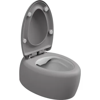 Klozet WC závěsné Touch, keramické, dvoubarevné, rimless, TOWCSOSCBI000038FI