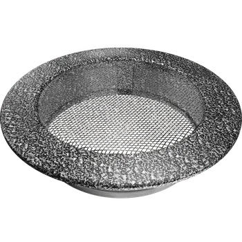 Mřížka kulatý průměr 150 černo-stříbrná FI/150CS