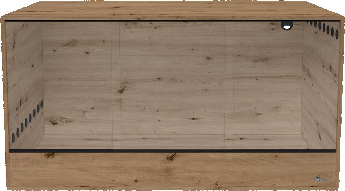 Diversa Dřevěné terárium 120 x 50 x 60 cm - Dub