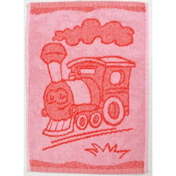 2P Servis Ručník froté dětský 30x50cm kočička žlutá