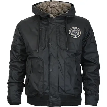 Dámská bunda YAKUZA 3765 zimní bunda černá - S