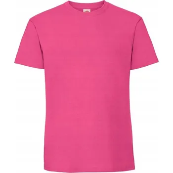 TRIČKO PÁNSKÉ ICONIC RINGSPUN FRUIT FUCHSIOVÁ XL