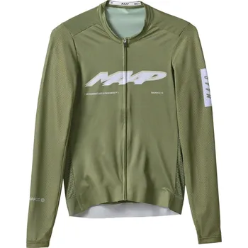 cyklistický dres MAAP Blaze Pro Air LS Jersey 3.0 - Jungle Green L