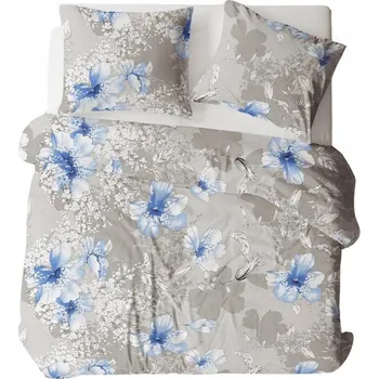 Povlečení Flanelové Povlečení 1324N šedé 0977 160x200 KARO