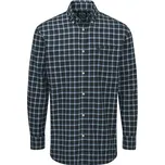 ALAN PAINE - Ilkley flanelová košile pánská Brown-blue Hnědá|Modrá XXXL