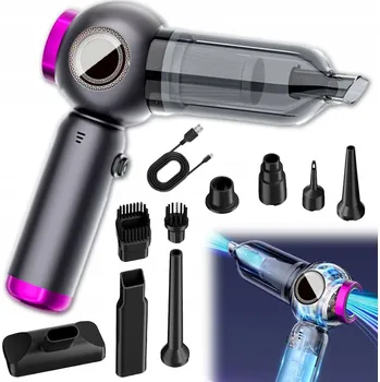 Vysavač Ruční bezdrátový Vysavač SILVER SHARKY černý 120 W 0,20 l