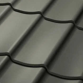 plechová krytina SATJAM střešní krytina Trend Wave PE25 RAL 9006 stříbrná metalíza