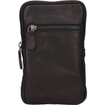 Peněženka Dámská kožená crossbody kabelka na doklady The Chesterfield Brand Salva - černá
