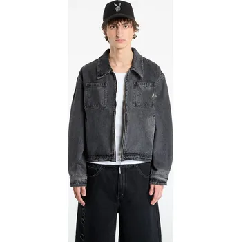 Pánská softshellová bunda Bunda Playboy x FTSHP Denim Jacket UNISEX Black L