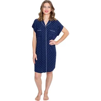 Dámská noční košile Dámská noční košile ZUDOVA NKKRP Modrá XXL