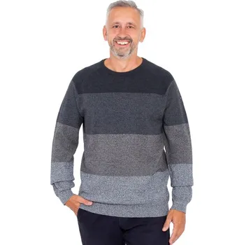 Pánský svetr Pánský svetr HILBOK Černá XXXL