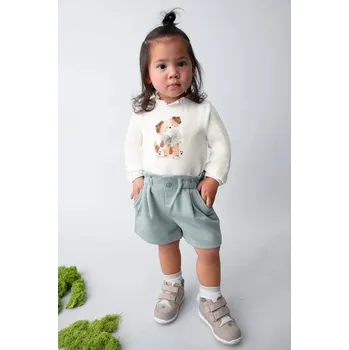 Kojenecké šortky Mayoral modrá barva, 2261 2261.4A.Baby.9BYA 55X, vel. 98